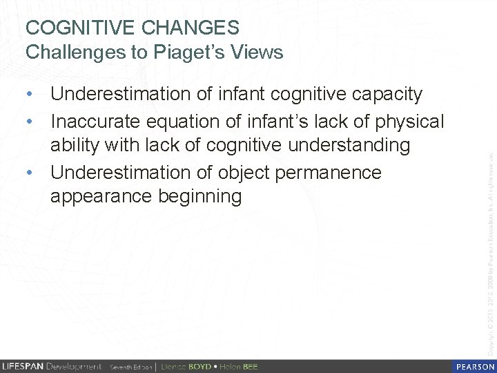 Chapter 5 Cognitive Development in Infancy IN THIS
