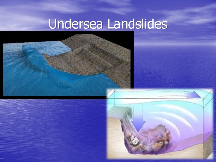 Undersea Landslides Undersea Landslides