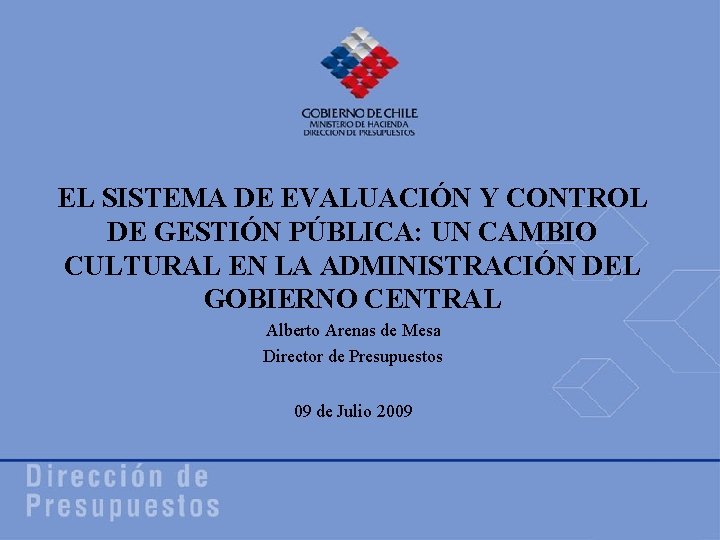 EL SISTEMA DE EVALUACIN Y CONTROL DE GESTIN
