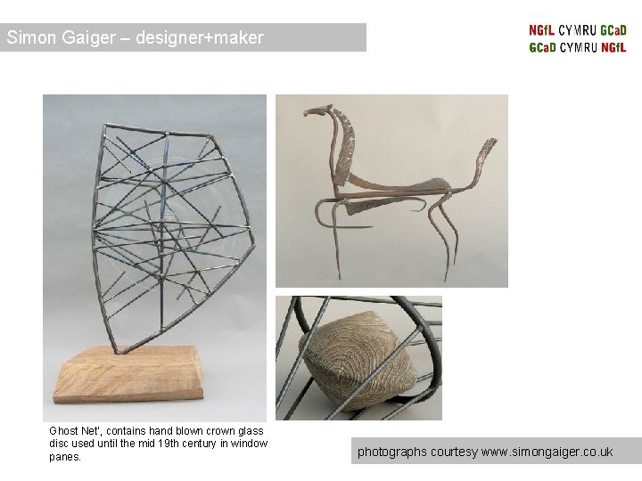 Simon Gaiger – designer+maker Ghost Net’, contains hand blown crown glass disc used until Simon Gaiger – designer+maker Ghost Net’, contains hand blown crown glass disc used until