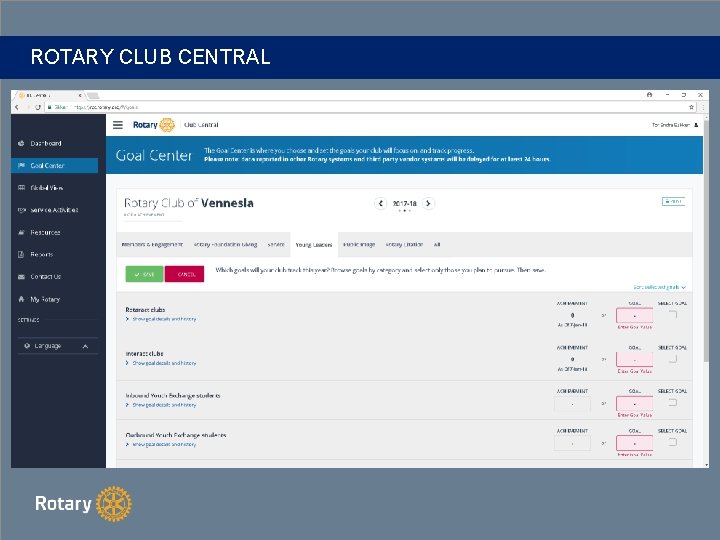 ROTARY CLUB CENTRAL 