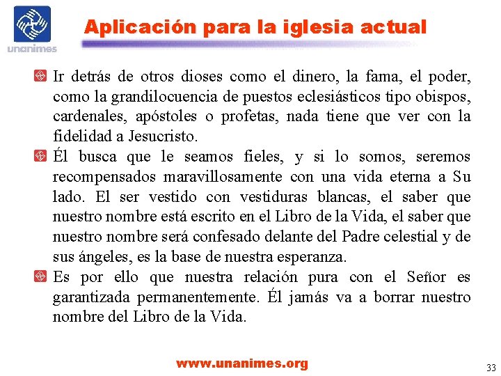 Aplicación para la iglesia actual Ir detrás de otros dioses como el dinero, la Aplicación para la iglesia actual Ir detrás de otros dioses como el dinero, la