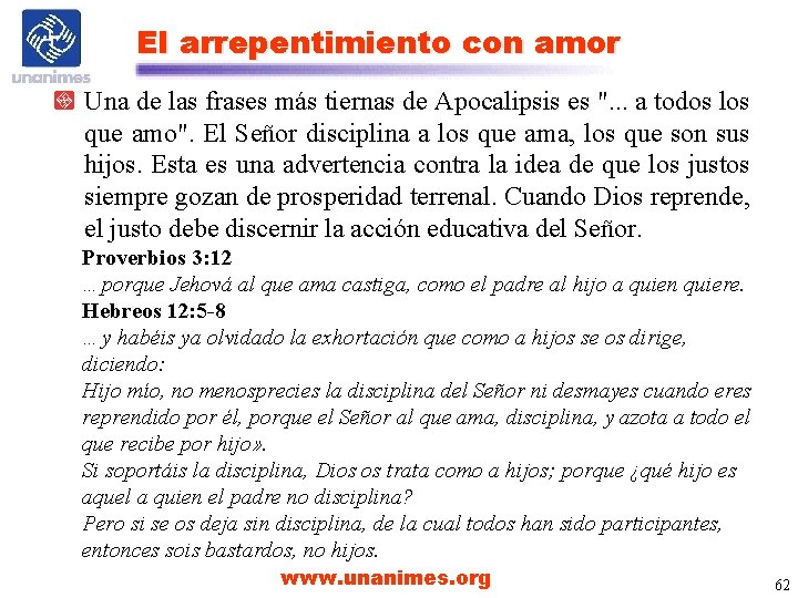 El arrepentimiento con amor Una de las frases más tiernas de Apocalipsis es ". El arrepentimiento con amor Una de las frases más tiernas de Apocalipsis es ".