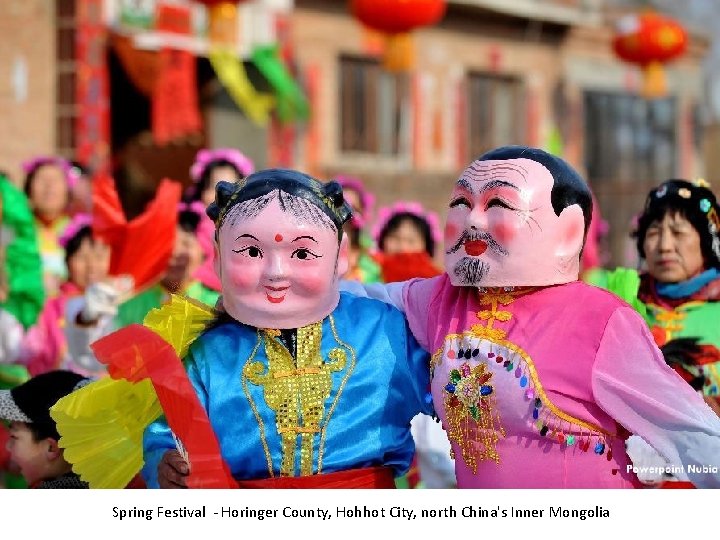 Spring Festival - Horinger County, Hohhot City, north China's Inner Mongolia 