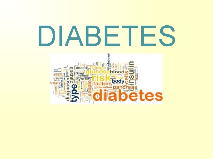 DIABETES 