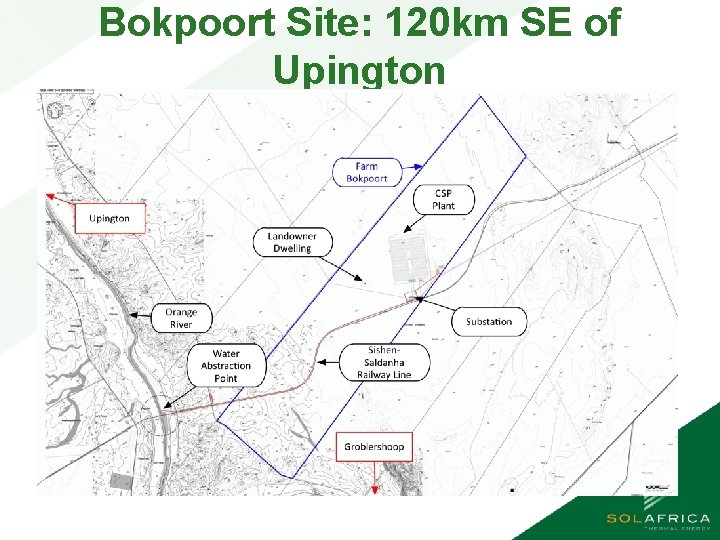 Bokpoort Site: 120 km SE of Upington 