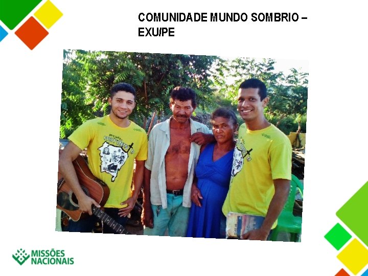 COMUNIDADE MUNDO SOMBRIO – EXU/PE 