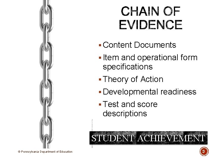 § Content Documents § Item and operational form specifications § Theory of Action § § Content Documents § Item and operational form specifications § Theory of Action §