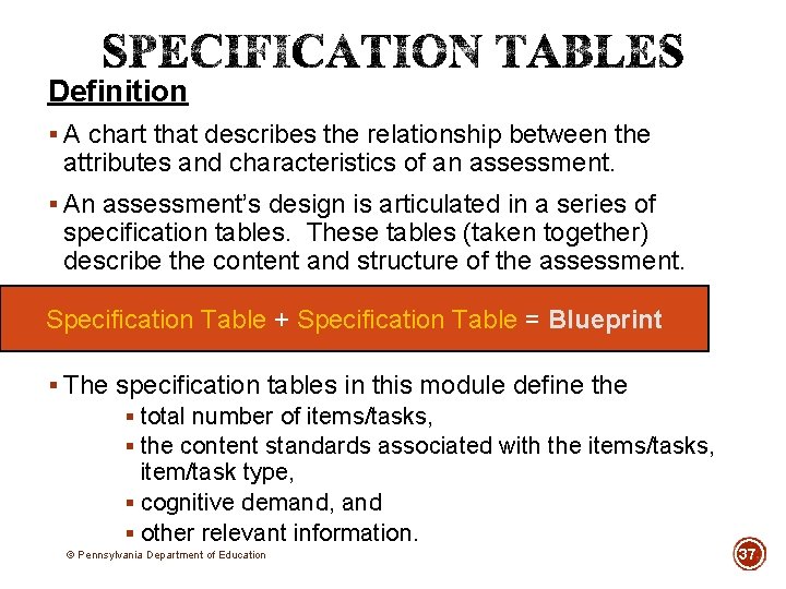 Definition § A chart that describes the relationship between the attributes and characteristics of Definition § A chart that describes the relationship between the attributes and characteristics of