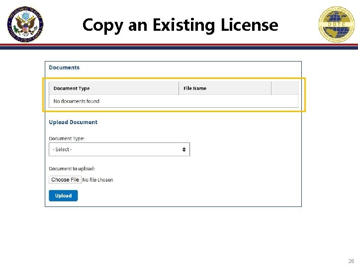Copy an Existing License 26 Copy an Existing License 26