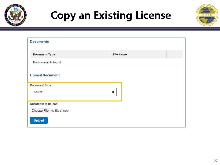 Copy an Existing License 27 Copy an Existing License 27