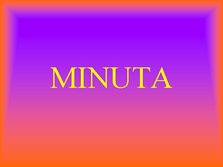 MINUTA 