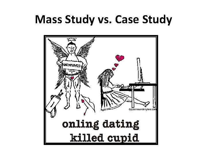 Mass Study vs. Case Study 