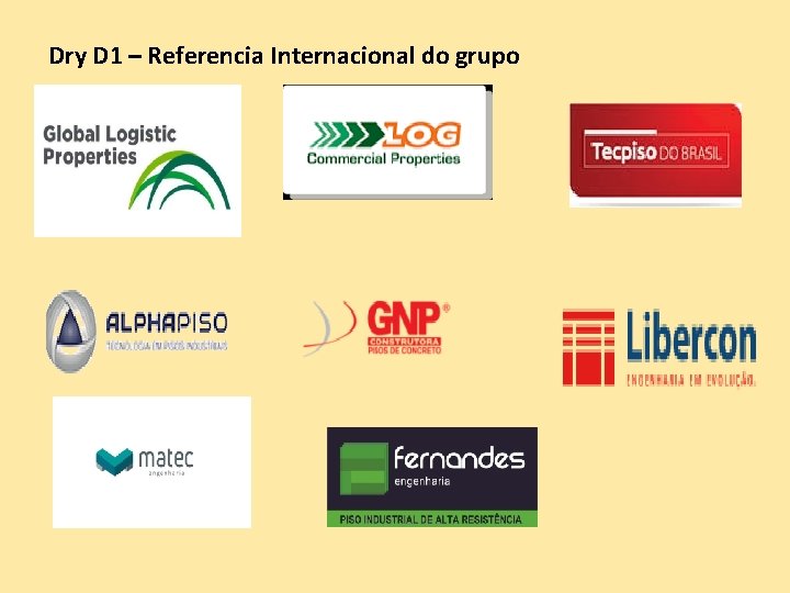 Dry D 1 – Referencia Internacional do grupo Dry D 1 – Referencia Internacional do grupo