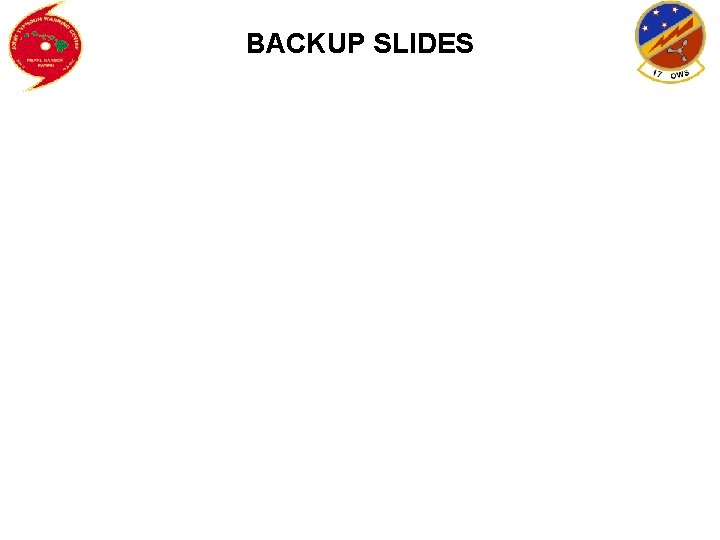 BACKUP SLIDES 