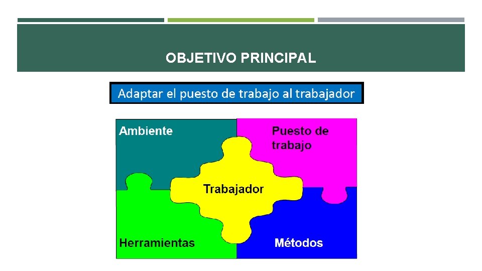 OBJETIVO PRINCIPAL OBJETIVO PRINCIPAL