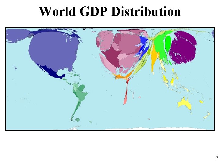 World GDP Distribution 9 