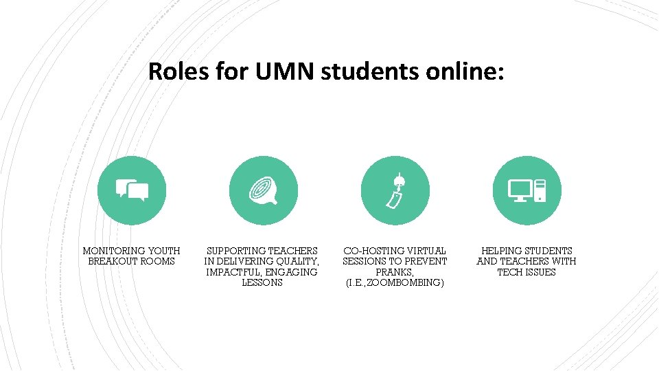 Guidelines for working with youth online UMN Safety
