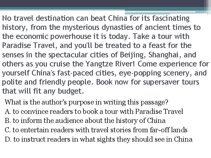 No travel destination can beat China for its fascinating history, from the mysterious dynasties