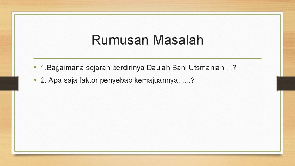 Pendiri Daulah Bani Studi Indonesia