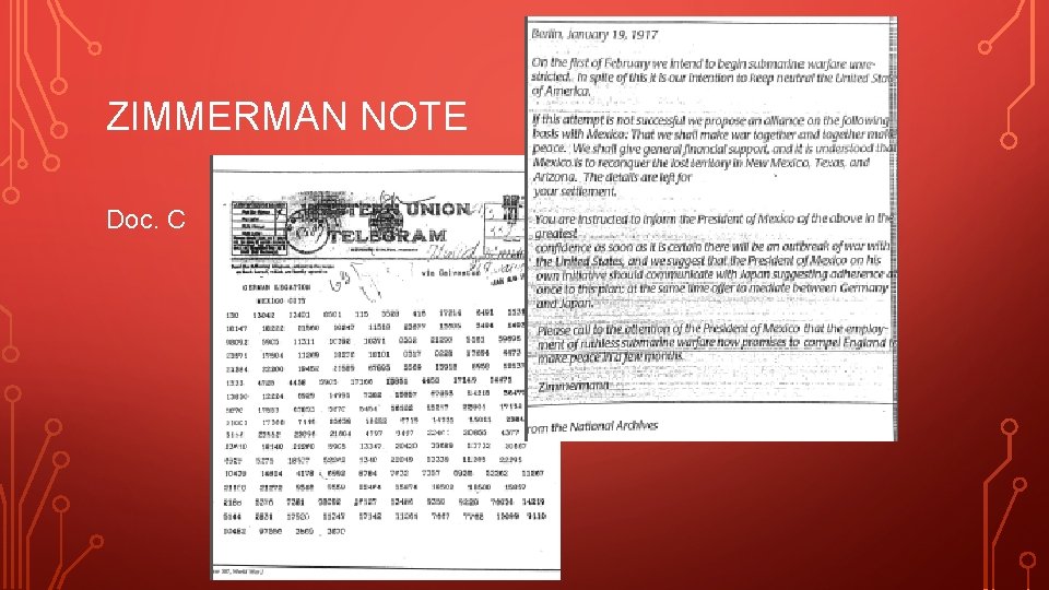 ZIMMERMAN NOTE Doc. C 