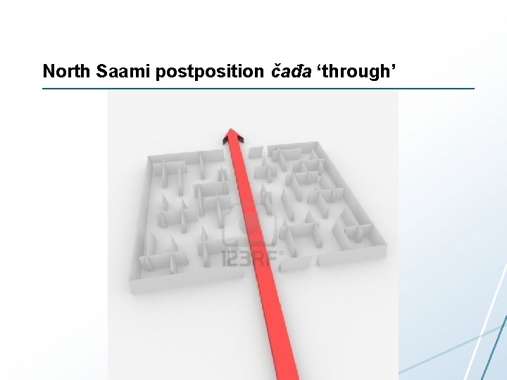 North Saami postposition čađa ‘through’ 