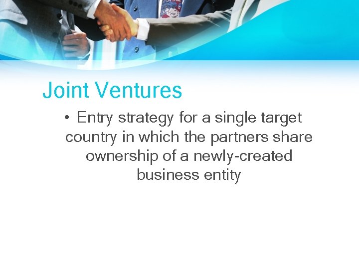 Global Market Entry Strategies Chapter 9 Introduction Trade