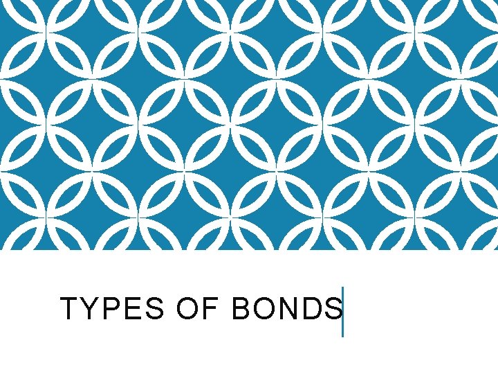 TYPES OF BONDS 