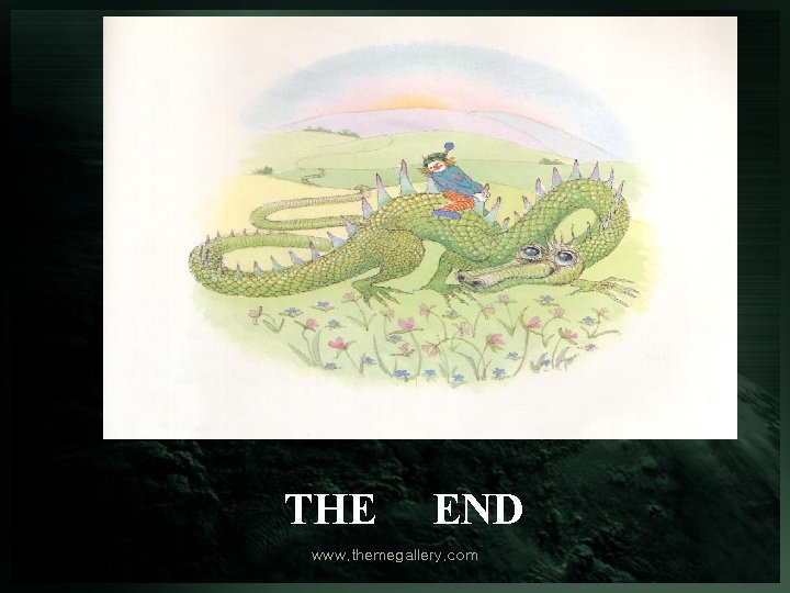 THE END www. themegallery. com 