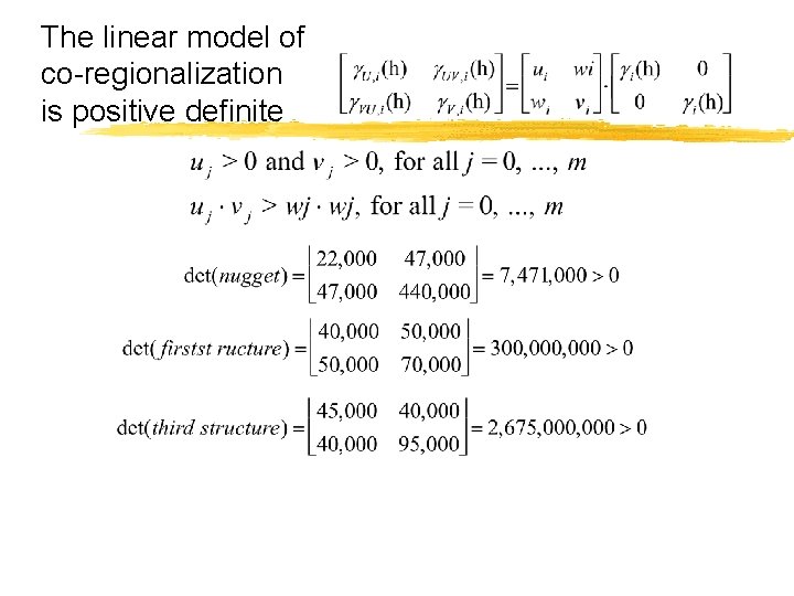 The linear model of co-regionalization is positive definite 