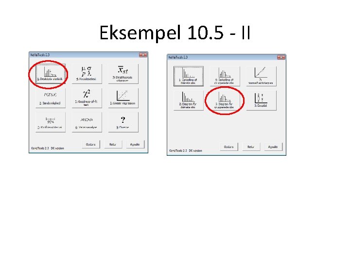 Eksempel 10. 5 - II 