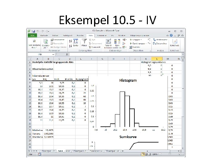 Eksempel 10. 5 - IV 