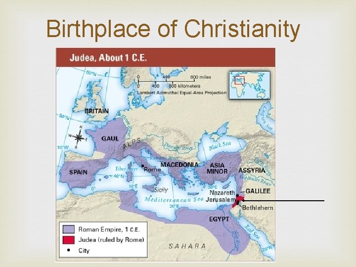 Birthplace of Christianity 