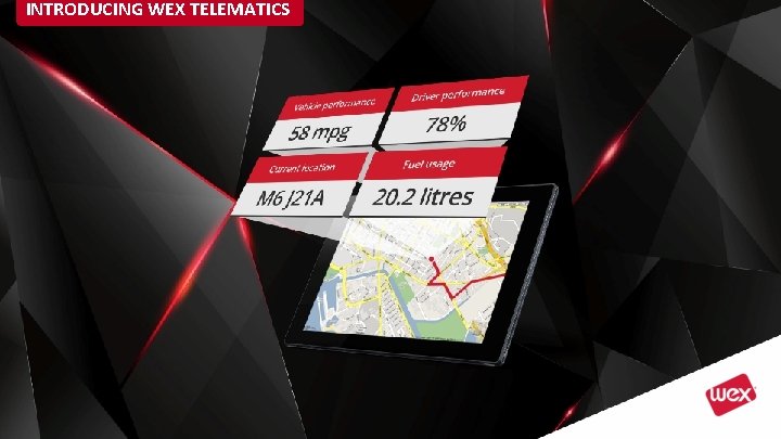 INTRODUCING WEX TELEMATICS INTRODUCING WEX TELEMATICS