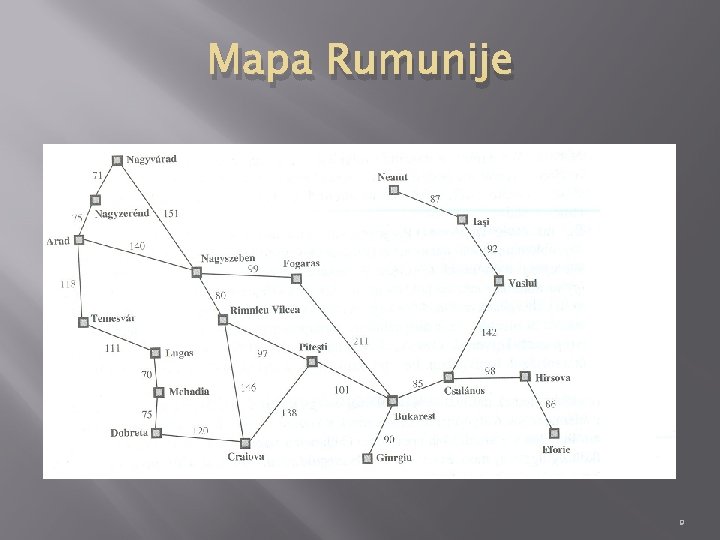 Mapa Rumunije 9 