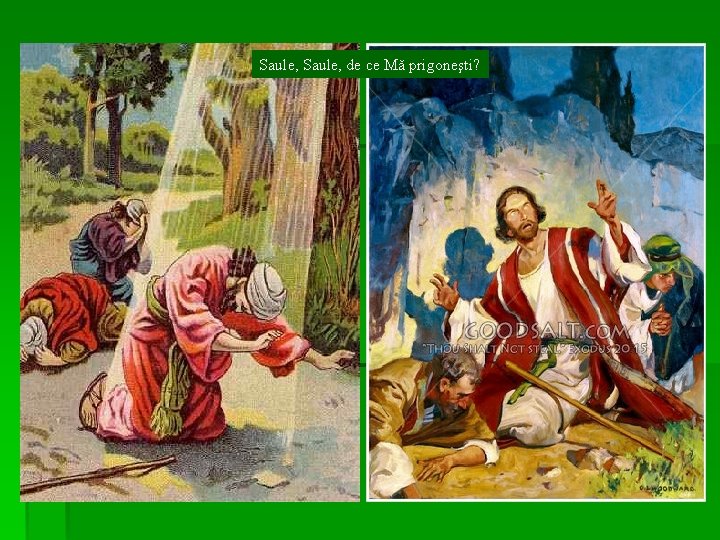 Saule, de ce Mă prigoneşti? 
