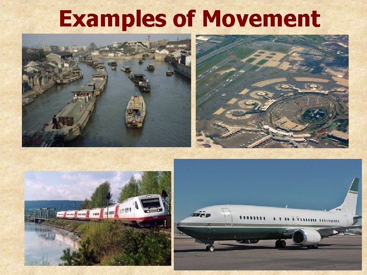 Examples of Movement 