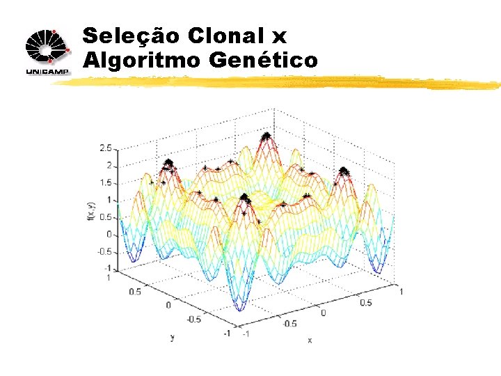 Seleção Clonal x Algoritmo Genético 