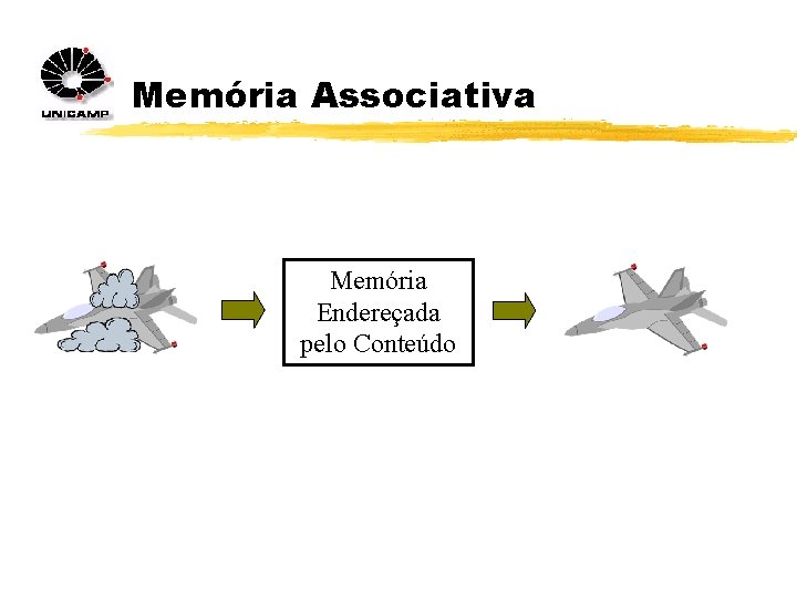 Memória Associativa Memória Endereçada pelo Conteúdo 