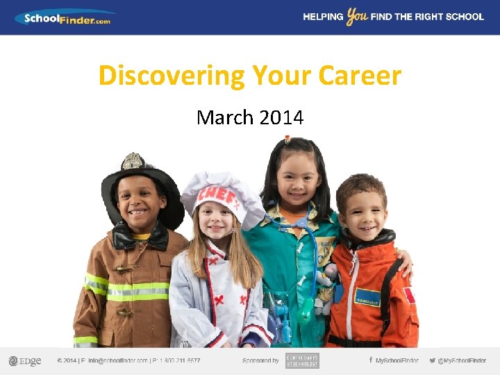 Discovering Your Career March 2014 