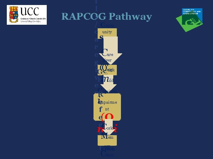 i l y Pathway RAPCOG / Comm c unity a Screeni ng r e