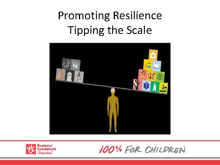 Promoting Resilience Tipping the Scale 