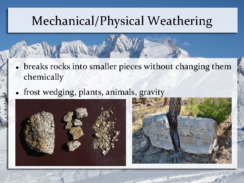 Epic Weathering And Erosion Review For 6 Th