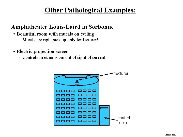 Other Pathological Examples: Amphitheater Louis-Laird in Sorbonne • Beautiful room with murals on ceiling Other Pathological Examples: Amphitheater Louis-Laird in Sorbonne • Beautiful room with murals on ceiling
