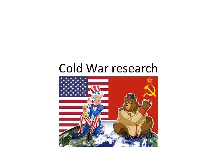 Cold War research 