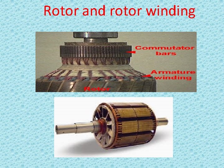 Rotor and rotor winding 