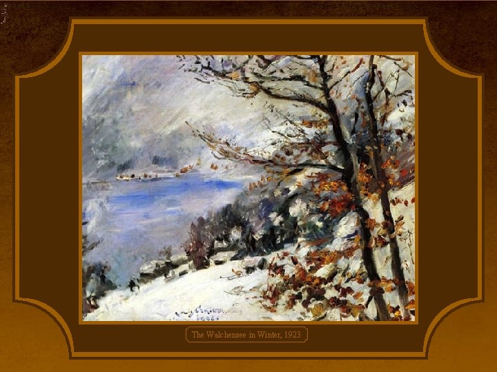 The Walchensee in Winter, 1923 