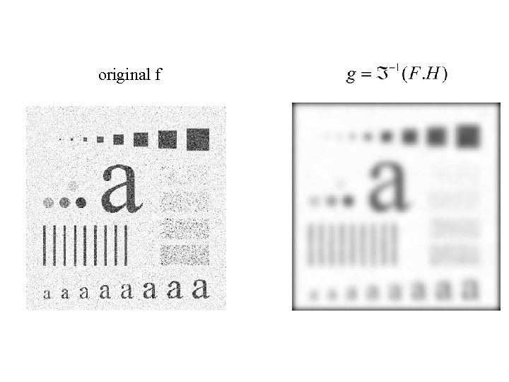 original f original f