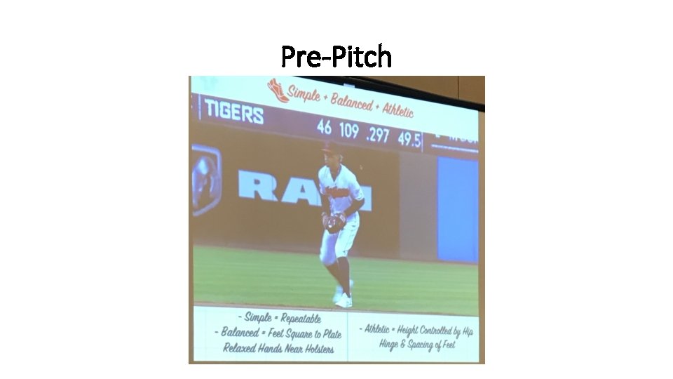 Pre-Pitch Pre-Pitch