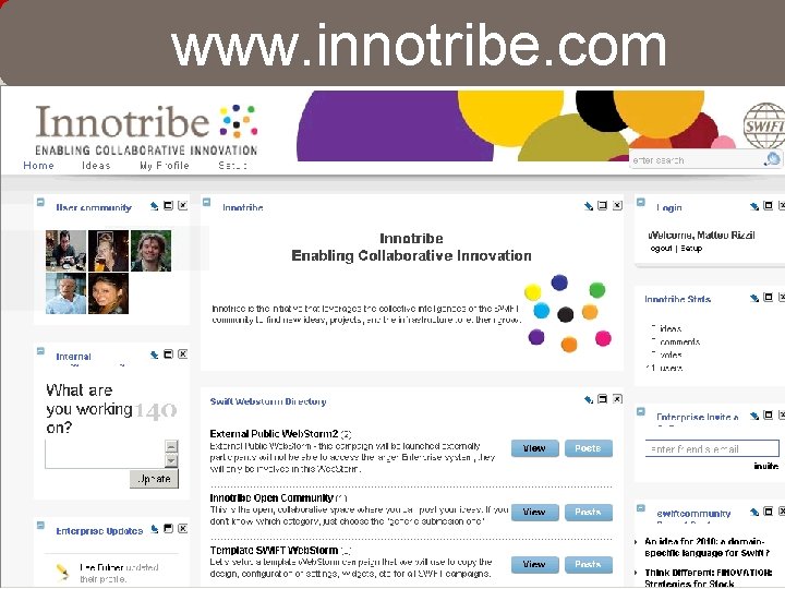 www. innotribe. com Presentation title – dd month yyyy – Confidentiality: xxx 6 